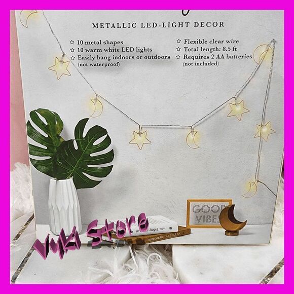 MERCURY Innovations Metallic Led-Light Decor - Picture 3 of 4